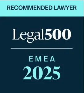 Legal 500 2025 EMEA - Recommended lawyer - Mgr. Martin Řanda, LL.M.