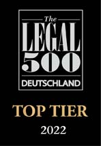 Germany Legal 500 Germany 2022 – Region Frankfurt/Main