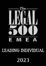 Czech Republic The Legal 500 EMEA 2023 – Leading Individual